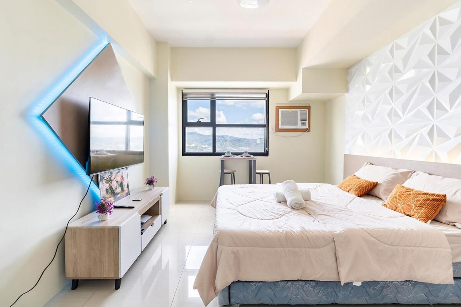 Cozy Space By Nomad Space Ph At Horizons 101 With Pool, Netflix, Wifi Aparthotel *