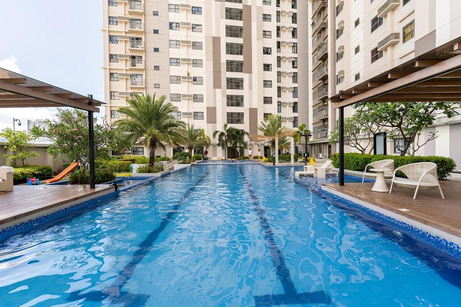 Aparthotel Cozy Space By Nomad Space Ph At Horizons 101 With Pool, Netflix, Wifi *