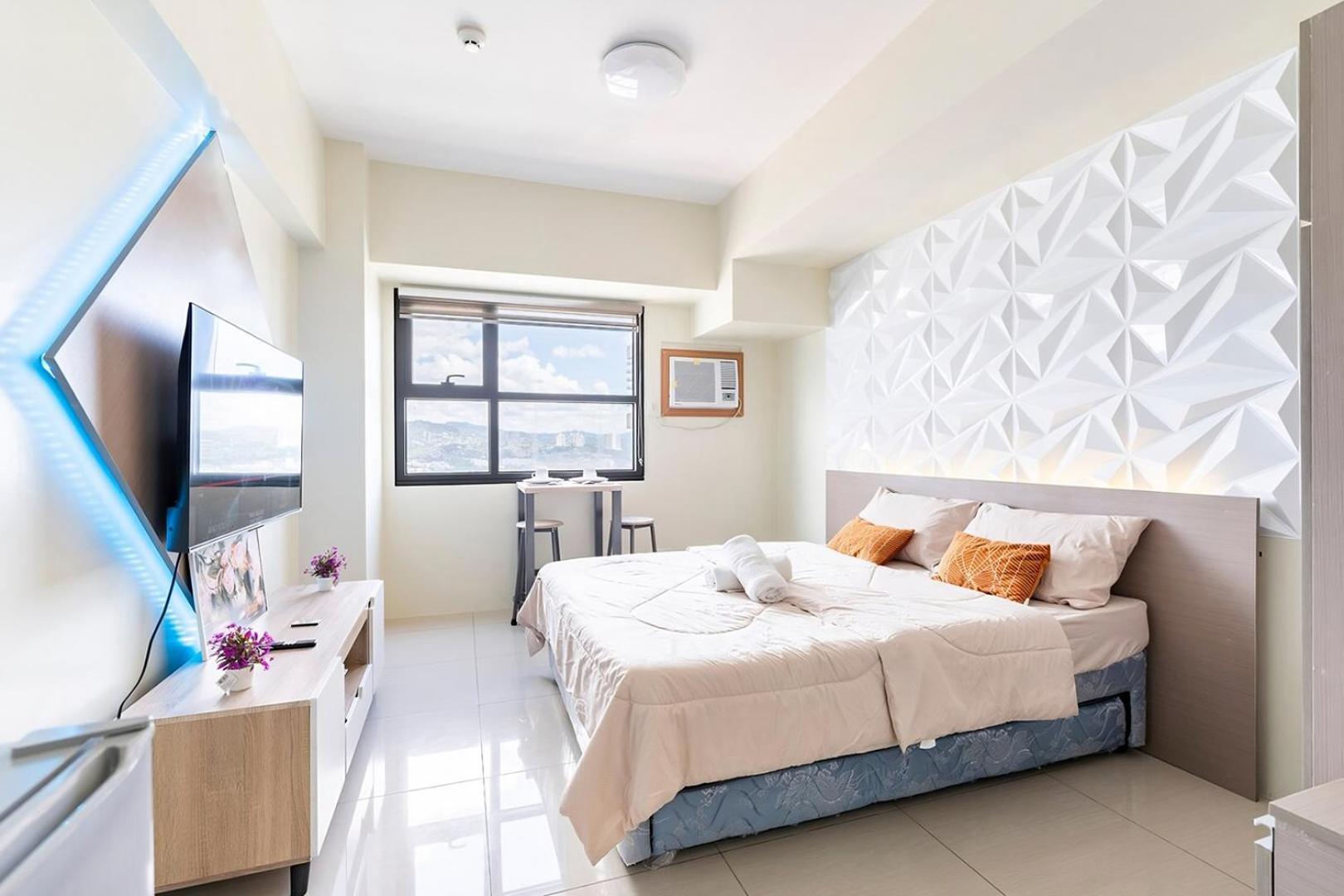Cozy Space By Nomad Space Ph At Horizons 101 With Pool, Netflix, Wifi Aparthotel *