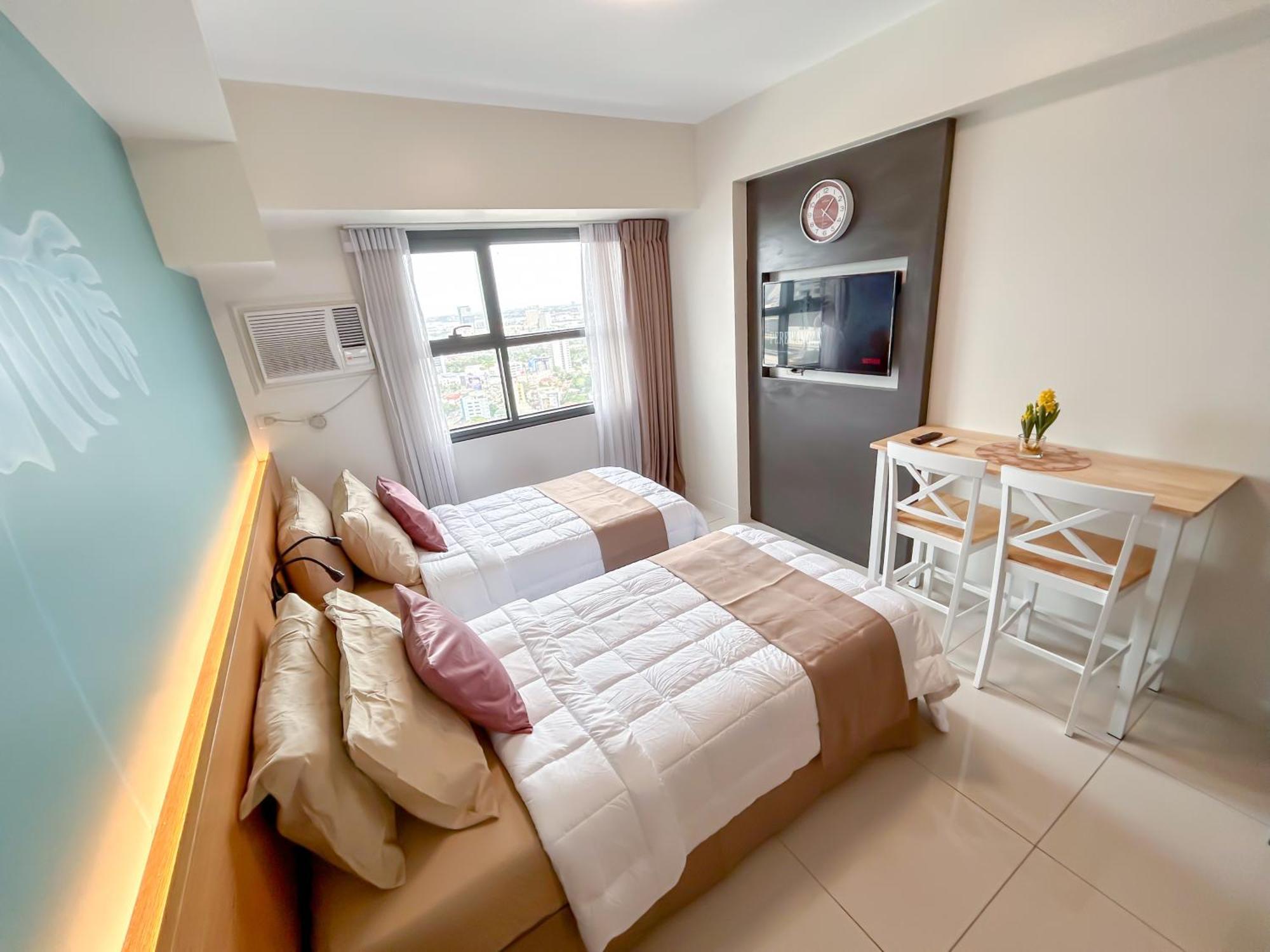 Cozy Space By Nomad Space Ph At Horizons 101 With Pool, Netflix, Wifi Aparthotel *
