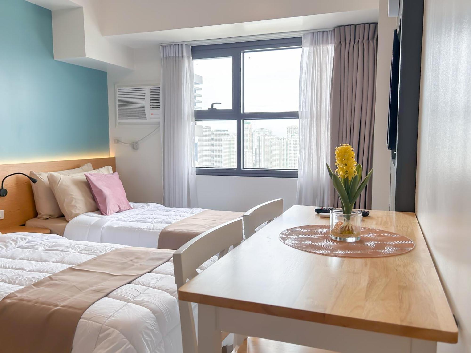Aparthotel Cozy Space By Nomad Space Ph At Horizons 101 With Pool, Netflix, Wifi *